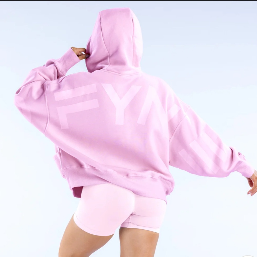 DFYNE Pink Women's Signature Hoodie